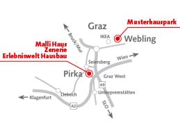 Malli Anfahrtsplan