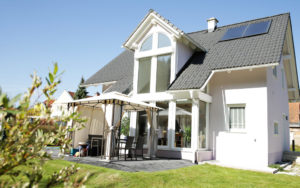 individuelles Architektenhaus Satteldach