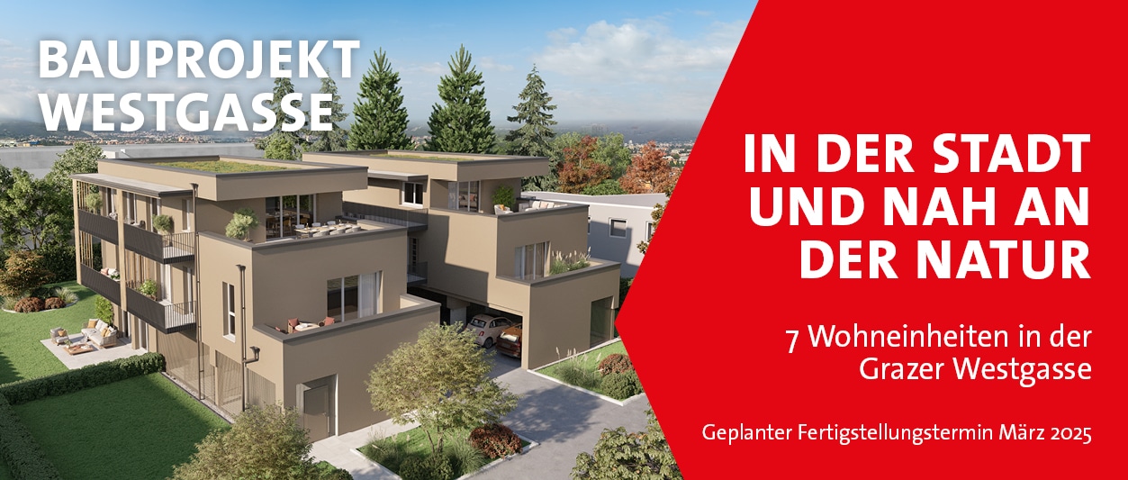 Rendering Bauprojekt Westgasse